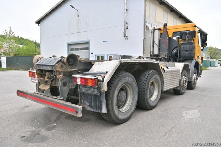 Ruloninė konteinerinė savivartis Mercedes-Benz Actros 3246  MP3 E5 AHK Retarder Blatt Blatt 8x4
