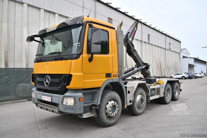 Camion scarrabile Mercedes-Benz Actros 3246 MP3 E5 AHK Retarder Blatt Blatt 8x4