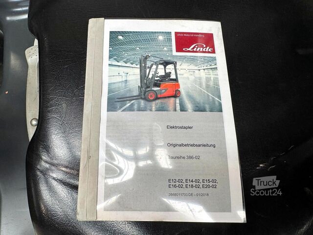 3.+4.V Seitenschieber Elektro 7.399 h Linde E 20PH