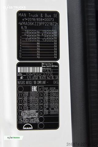 Standard trækkerunit MAN TGX 18.470 GM Adaptive Cruise Control
