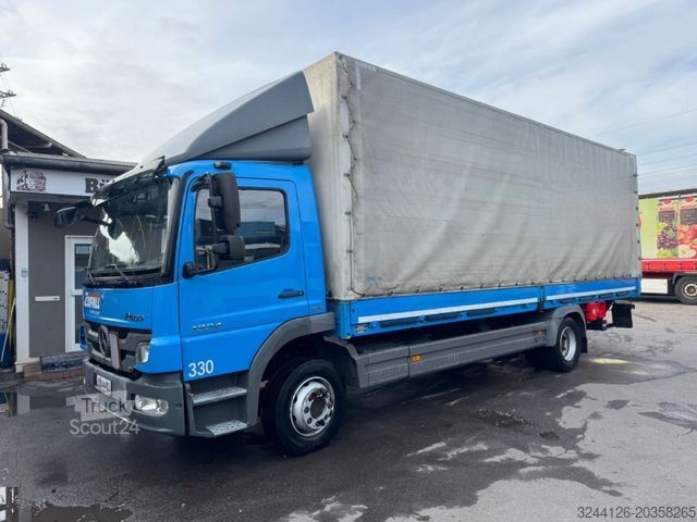 Autocarro con pianale e telone MERCEDES-BENZ Atego 1324L Pritsche+Plane+LBW Schalter Euro5