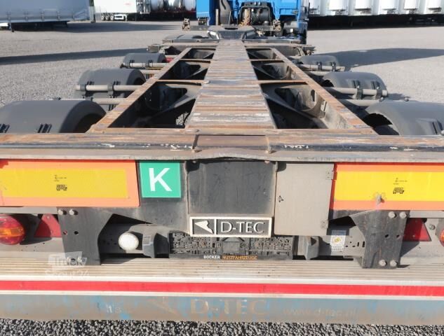 شبه مقطورة بهيكل قابل للتبديل D-Tec VCC-01/FT-LS-S Flexitrailer Mittelausschub ADR