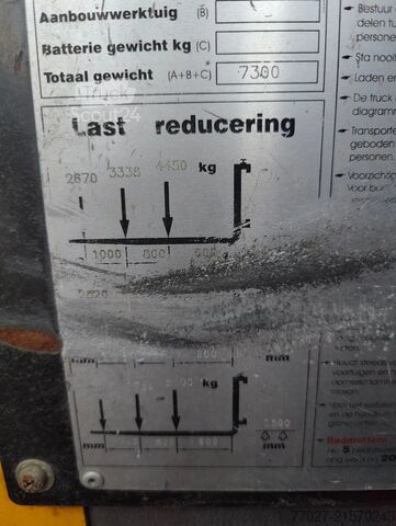 Empilhadeira lateral Baumann HX 50/12/45 5000 kg