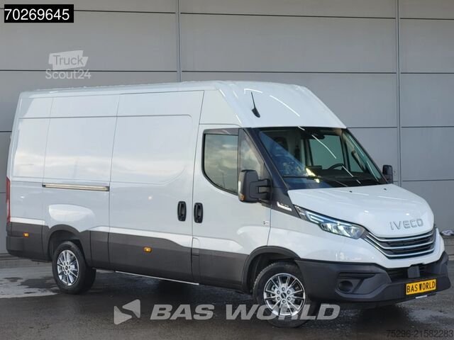 Gelişmiş Acil Fren Sistemi. Şerit Takip Asistanı. Hız Uyarısı. Taşınma Bilgi Sistemi. Zeki Iveco Daily 35S21 BPM VRIJ! 210PK 3.0L Automaat L2H2 ...