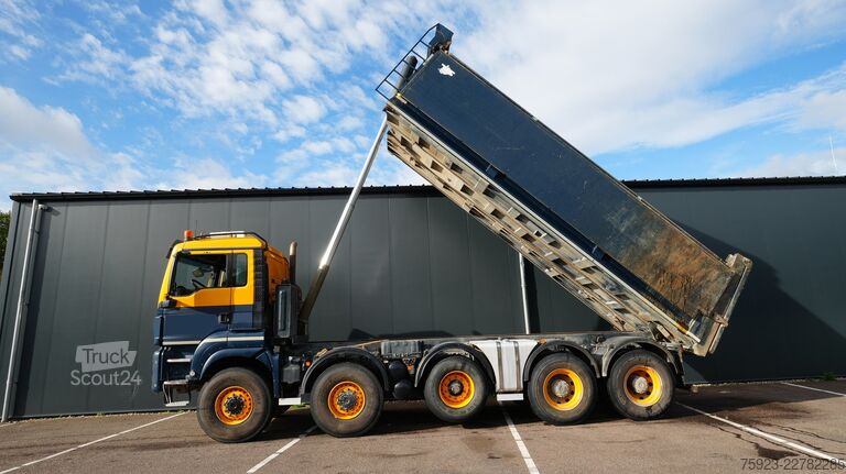Ανατρεπόμενο φορτηγό MAN TGS 49.440 10x8 tipper 486.300km