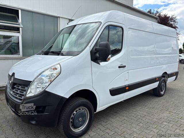 Laatikkopakettiauto korkea + pitkä Renault Master 3,5T L3H2*Allrad*40Tm*Klima*1.Han
