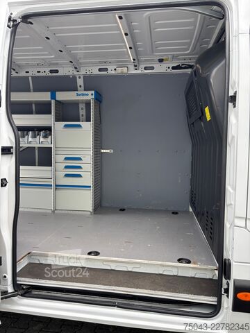 Laatikkopakettiauto korkea + pitkä Renault Master 3,5T L3H2*Allrad*40Tm*Klima*1.Han