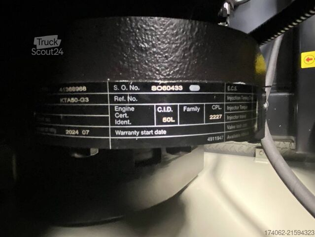 Generator set Cummins KTA50-G3 - 1375 kVA Generator - DPX-18819