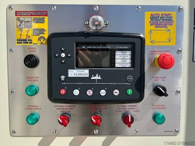 Agregado Cummins KTA50-G3 - 1375 kVA Generator - DPX-18819