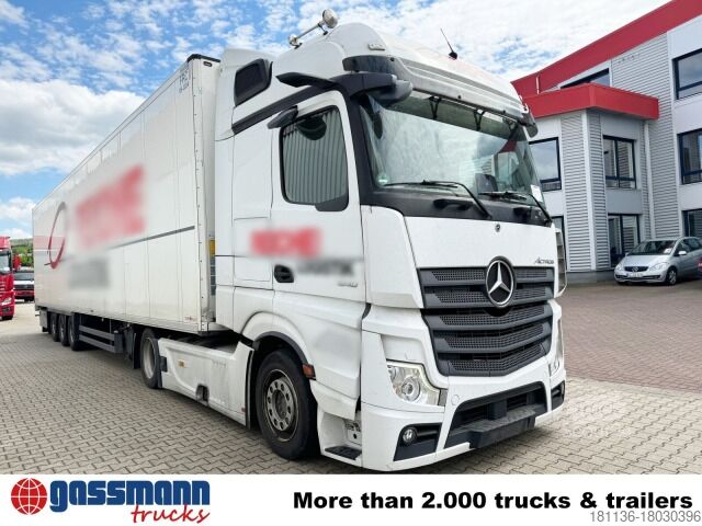 Trattore stradale standard Mercedes-Benz Actros 1848 LS 4x2, Vollumer ,Retarder