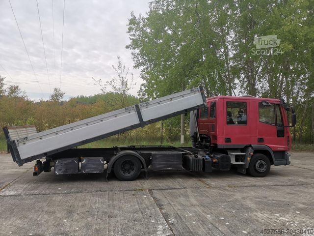 Φορτηγό ανατρεπόμενο βαν IVECO Eurocargo ML80E22 *DOKA Pritsche*KIPPER*36.500KM
