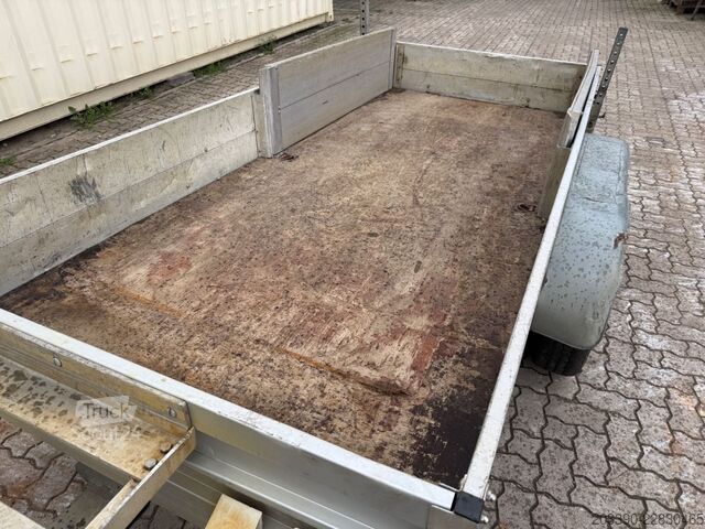 Nízkozdvižný príves KOCH Baumaschinenanhänger / Rampen / TÜV April 2027