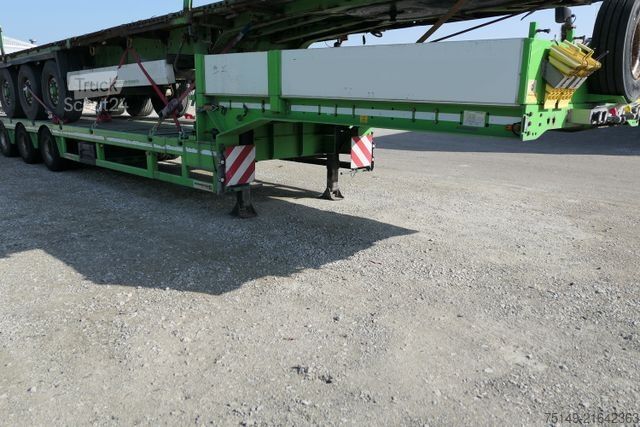Open semitrailer KRONE SD, 2x Liftachse, Rungen, Luftfederung, BPW