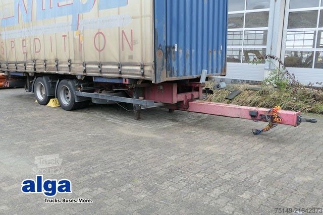 Keičiamo važiuoklės priekaba WECON AWZ 218 LZ, Tandem, BDF, Tiefkupplung, SAF