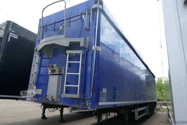 Puspriekabė su judančiomis grindimis KNAPEN K 100, 91m³ 100mm Boden, SAF, Luft-Lift