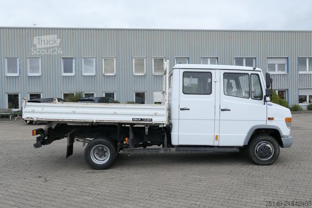 Savitarnos furgonas MERCEDES-BENZ 614 D Vario 4x2, DOKA, Meiller, 2x AHK, 147tkm