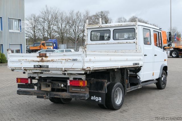 Savitarnos furgonas MERCEDES-BENZ 614 D Vario 4x2, DOKA, Meiller, 2x AHK, 147tkm