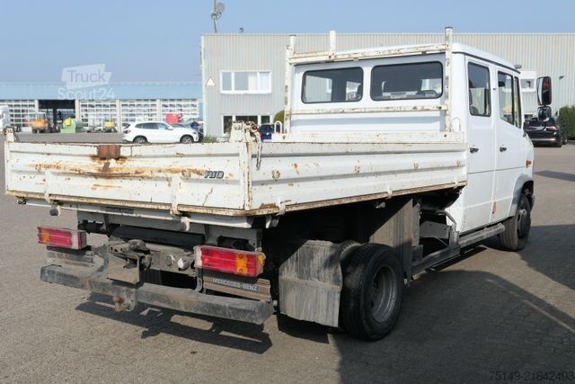 Savitarnos furgonas MERCEDES-BENZ 614 D Vario 4x2, DOKA, Meiller, 2x AHK, 147tkm