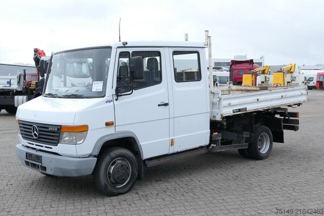 Savitarnos furgonas MERCEDES-BENZ 614 D Vario 4x2, DOKA, Meiller, 2x AHK, 147tkm