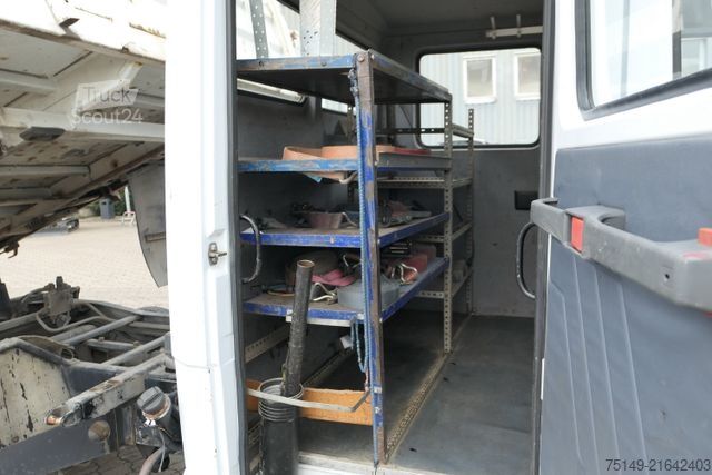 Savitarnos furgonas MERCEDES-BENZ 614 D Vario 4x2, DOKA, Meiller, 2x AHK, 147tkm