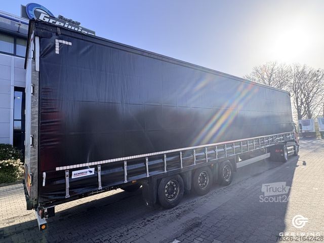 Semi-remorque bâchée SCHMITZ CARGOBULL Curtainsider Mega XL, lifting/sliding roof