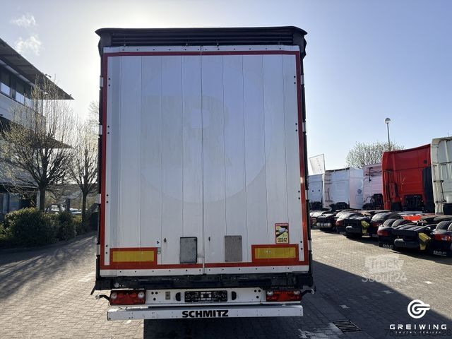 Semi-remorque bâchée SCHMITZ CARGOBULL Curtainsider Mega XL, lifting/sliding roof