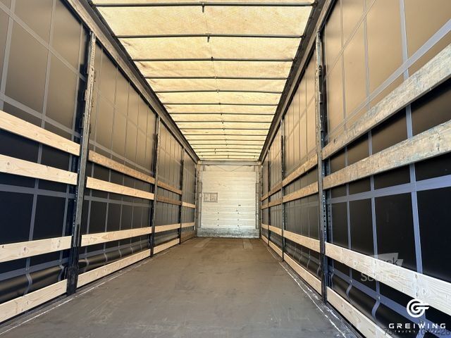 Semi-remorque bâchée SCHMITZ CARGOBULL Curtainsider Mega XL, lifting/sliding roof