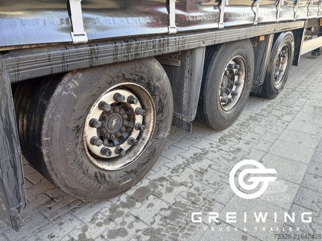 Semi-remorque bâchée SCHMITZ CARGOBULL Curtainsider Mega XL, lifting/sliding roof