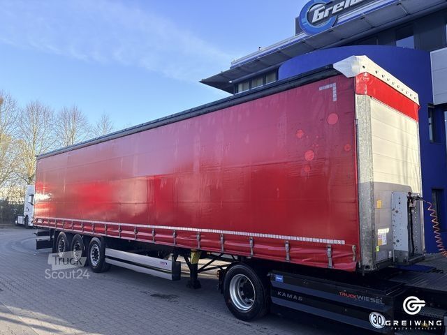 Open semitrailer with tarp SCHMITZ CARGOBULL Curtainsider Standard XL Lift