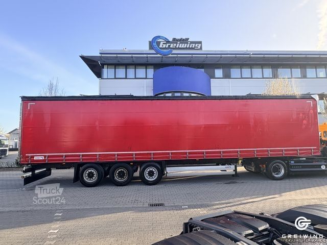 Open semitrailer with tarp SCHMITZ CARGOBULL Curtainsider Standard XL Lift