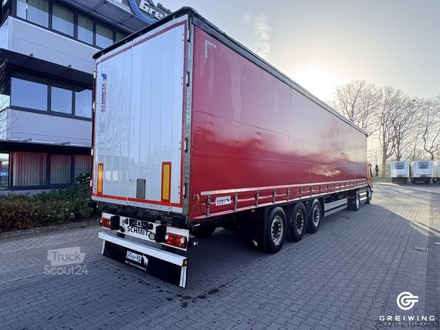 Open semitrailer with tarp SCHMITZ CARGOBULL Curtainsider Standard XL Lift