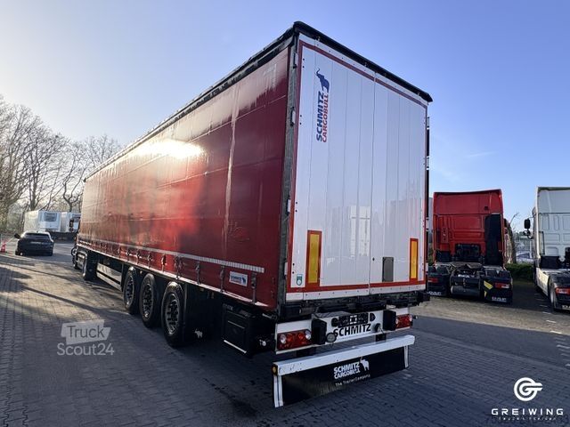 Open semitrailer with tarp SCHMITZ CARGOBULL Curtainsider Standard XL Lift