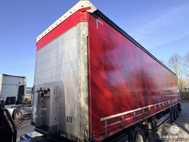 Open semitrailer with tarp SCHMITZ CARGOBULL Curtainsider Standard XL Lift
