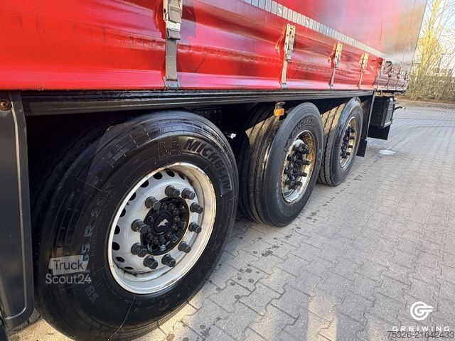 Open semitrailer with tarp SCHMITZ CARGOBULL Curtainsider Standard XL Lift
