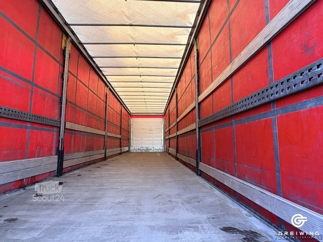 Open semitrailer with tarp SCHMITZ CARGOBULL Curtainsider Standard XL Lift