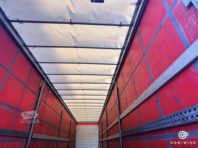 Open semitrailer with tarp SCHMITZ CARGOBULL Curtainsider Standard XL Lift