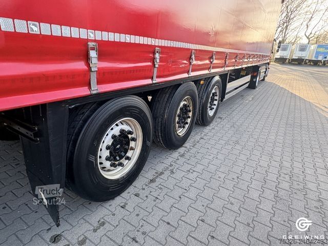 Open semitrailer with tarp SCHMITZ CARGOBULL Curtainsider Standard XL Lift