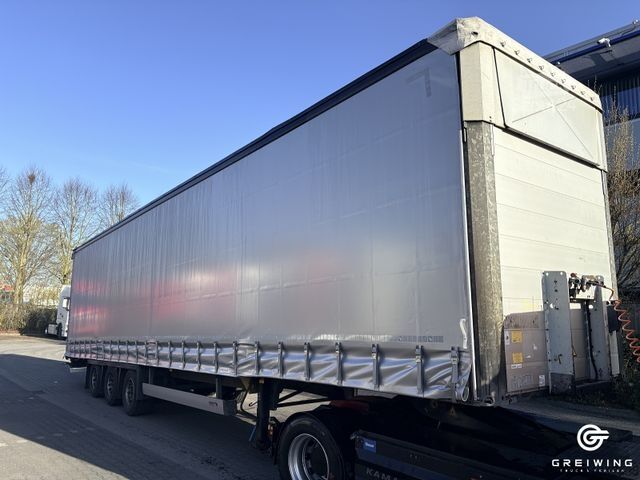 Semi-remorque bâchée SCHMITZ CARGOBULL Curtainsider Mega XL lifting/sliding roof