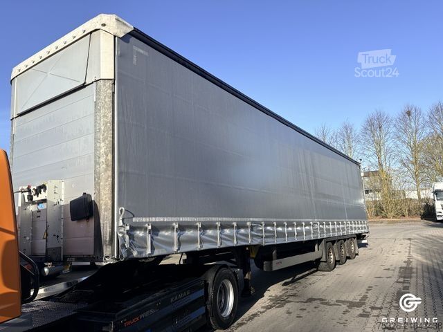Semi-remorque bâchée SCHMITZ CARGOBULL Curtainsider Mega XL lifting/sliding roof