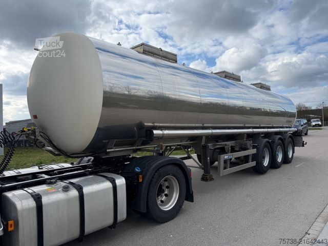 Cisternový návěs  HLW Milchtank 3-Kammern/30.000 Liter/Luft-Lift