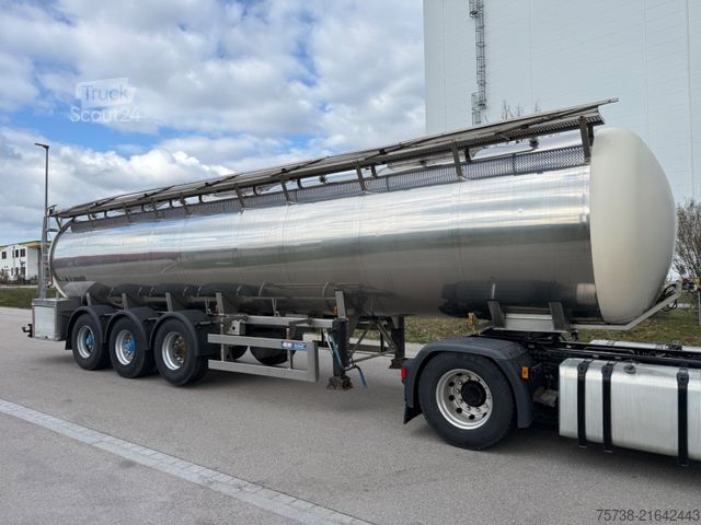 Cisternový návěs  HLW Milchtank 3-Kammern/30.000 Liter/Luft-Lift