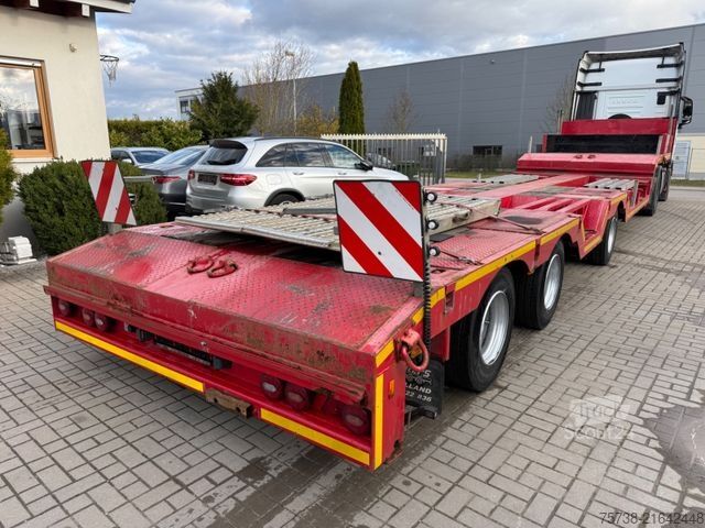 Nízkoložný návěs LINTRAILERS 3LADU 18-30/Tieflader/Ausziehbar/Rampen