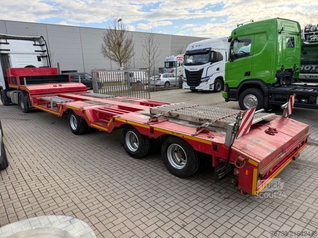 Nízkoložný návěs LINTRAILERS 3LADU 18-30/Tieflader/Ausziehbar/Rampen