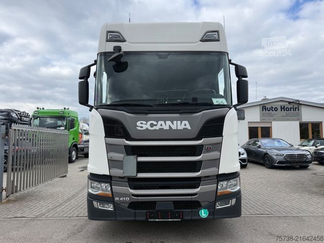 Standard nyergesvontató SCANIA R410 /Retarder/Kipphydraulik/Standklima/EURO6D