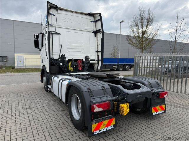 Standard nyergesvontató SCANIA R410 /Retarder/Kipphydraulik/Standklima/EURO6D