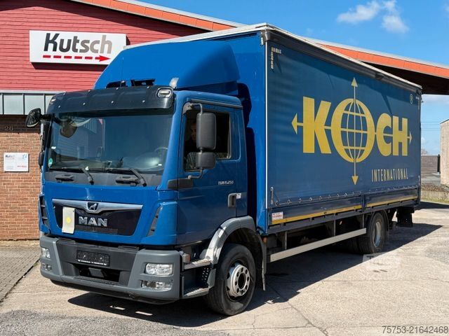 LKW mit Pritsche & Plane MAN TGM 15.250 BL 4x2 Pritsche / Plane + LBW