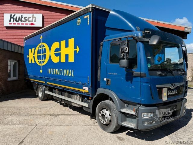 LKW mit Pritsche & Plane MAN TGM 15.250 BL 4x2 Pritsche / Plane + LBW
