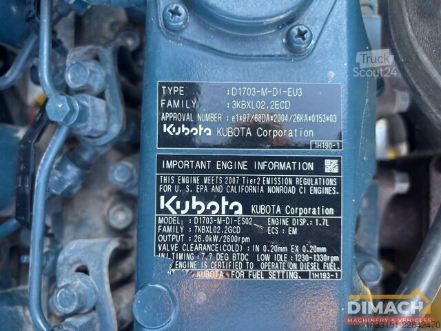 Rulle BOMAG BW 120 AD-4 tandemwals - CE - Kubota motor - 12...