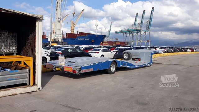 Automobilový transportér  KALEPAR KLP 119V2 - 1 Achsen LKW Transporter