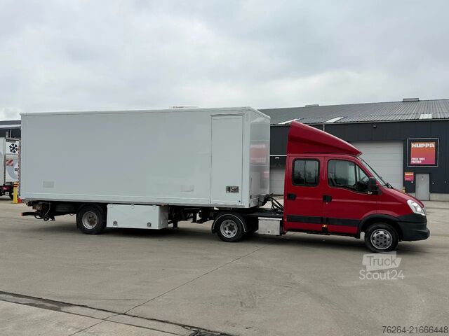 BE-SZM Iveco DAILY 50C21 + OPLEGGER